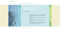 Desktop Screenshot of drkarensanders.com